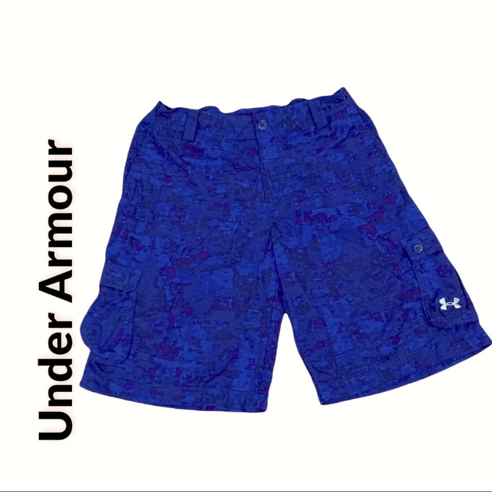 Youth Under Armour Camo Cargo Shorts